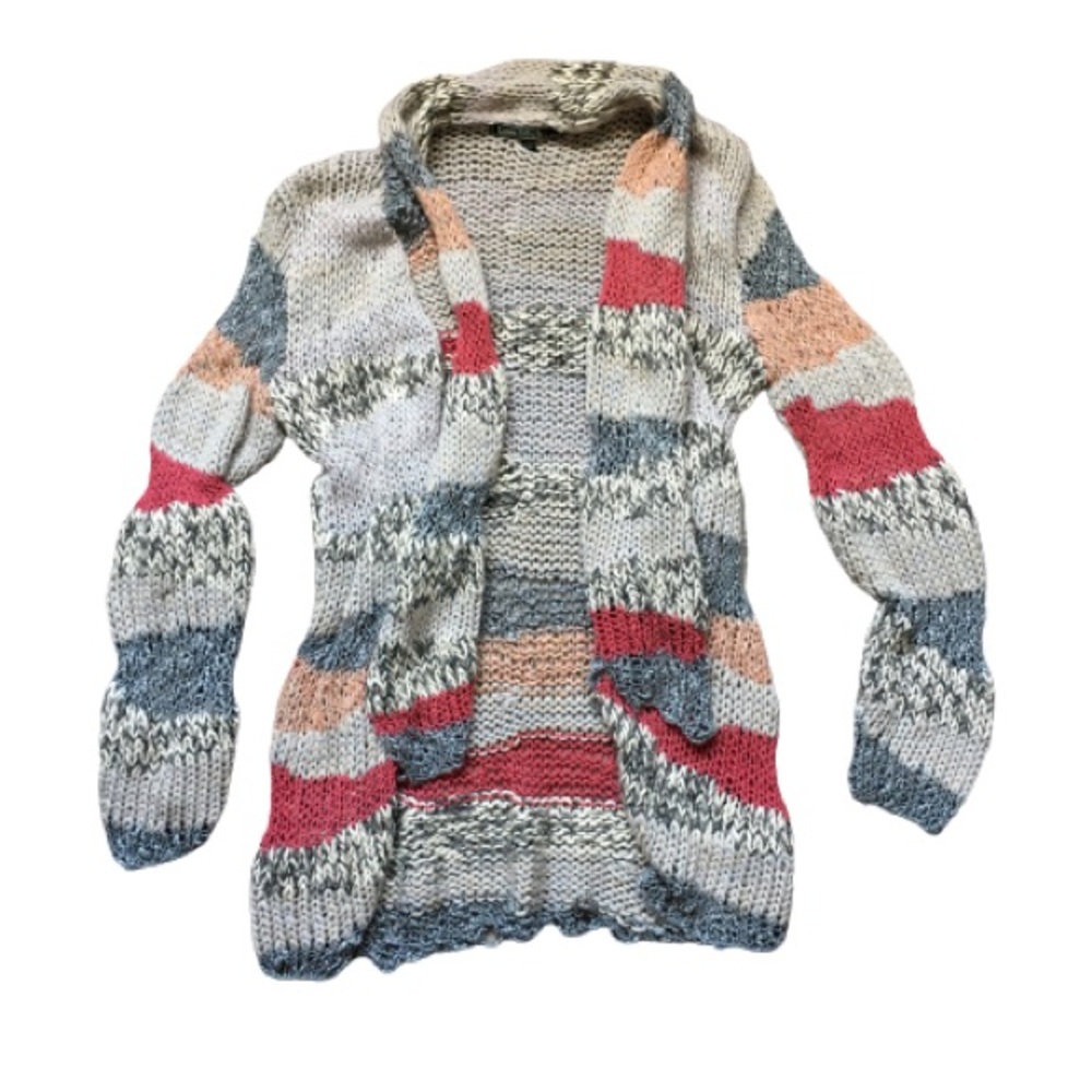 LOVE STITCH • Women’s Multicolored Cardigan